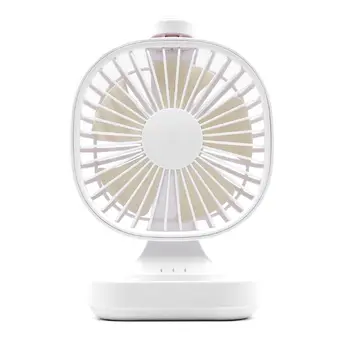 

Mini Desktop Fan Portable USB Charging 3 Speed Settings Air Cooler Home Travel LX9A
