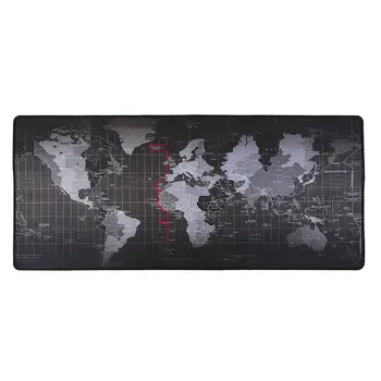 

Super Large Size World Map Keyboard Mouse Pad Anti-Skid Durable Gaming Mousepad Mouse Mat Keyboard 300X800X2mm 400X900X2 MM