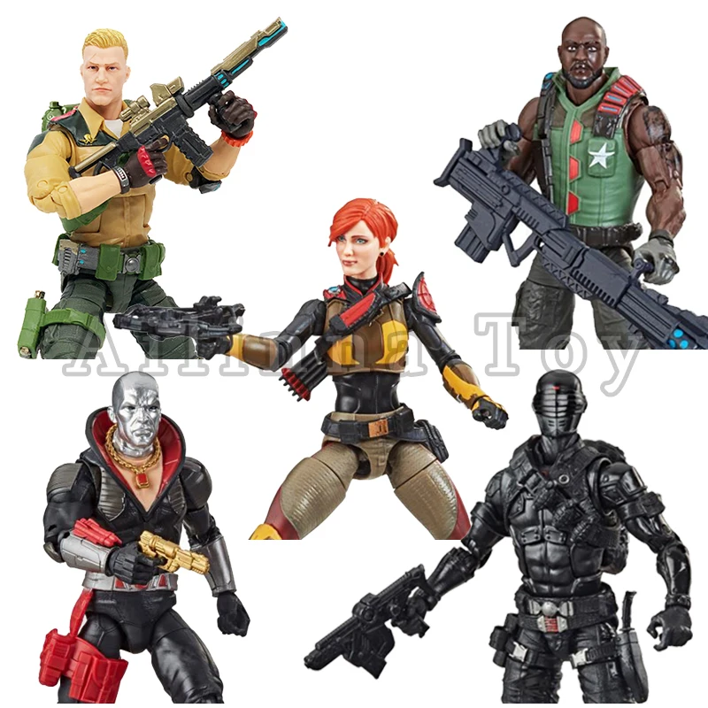 Hasbro г. Я. Джо 1/12 6 дюймовый экран серии волна 1 набор из 5 фигурок контрольно-Duke