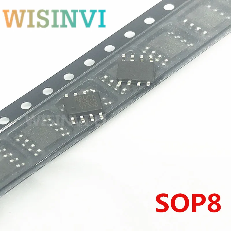 

5 PCS OPA2652UJ OPA2652U OPA2652 SOP8 2652UJ OPA 2652U OPAMP VFB 2 CIRCUIT