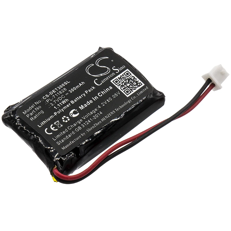 Аккумулятор cameron sino 300mah для обучающего устройства 300TSTransmitter ET 300 LReceiver 300Receiver BL 100