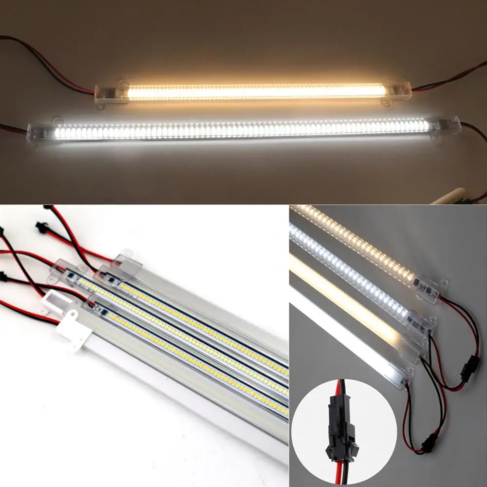 1x 30cm 40cm led rigid light strip high brightness smd 220v led fluorescent floodlight tube bar industries showcase display lamp led strips aliexpress