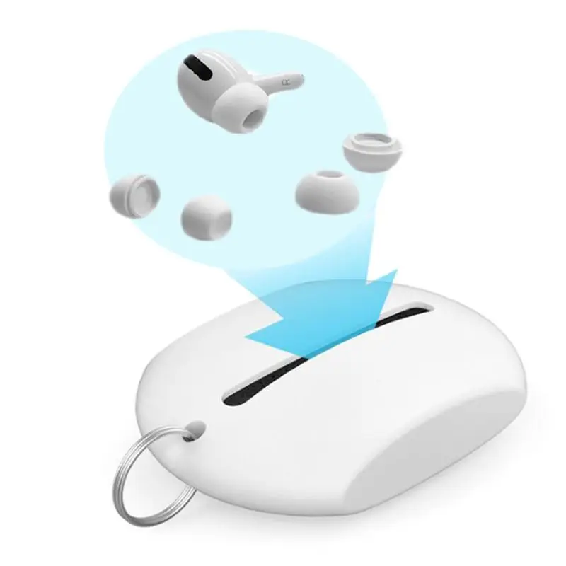 

1Set Anti-slip Earpads Earbuds Silicone Case In-Ear Eartips Anti-shedding Earphone Cover for Hua-wei Freebuds 3