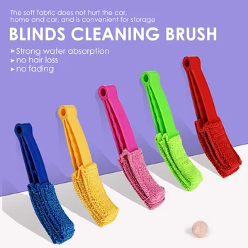 

Cleaning Brush Microfiber Air Vent Car A/C Window Shade Louver Cleaner Duster for Outdoor Parts Personal Car Accessories
