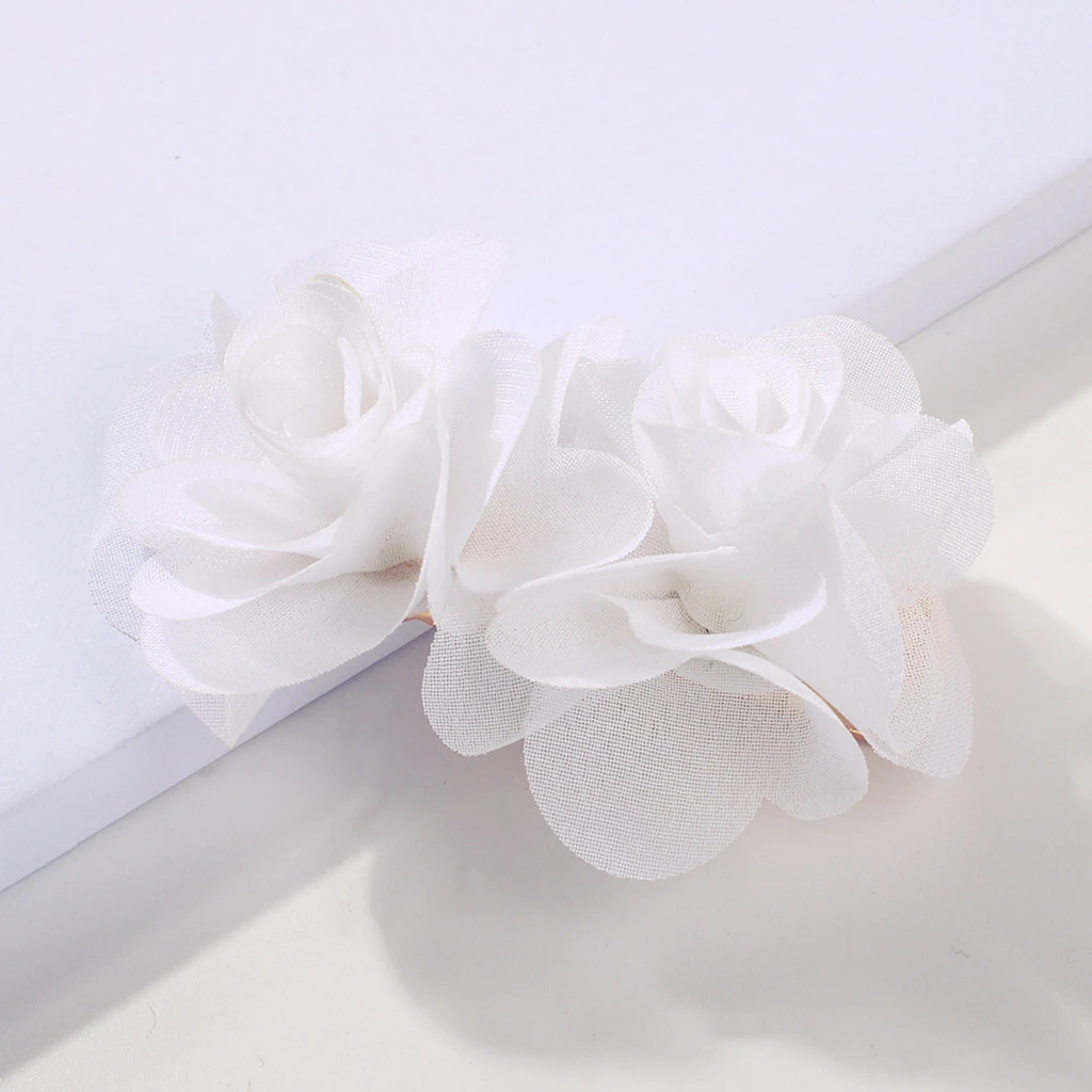 Hot Sale 1 PC Fashion Multicolor Rose Flower Bridal Hair Clip Hairclips Elegant Hairpin Wedding Decoration Hair Accessories 830