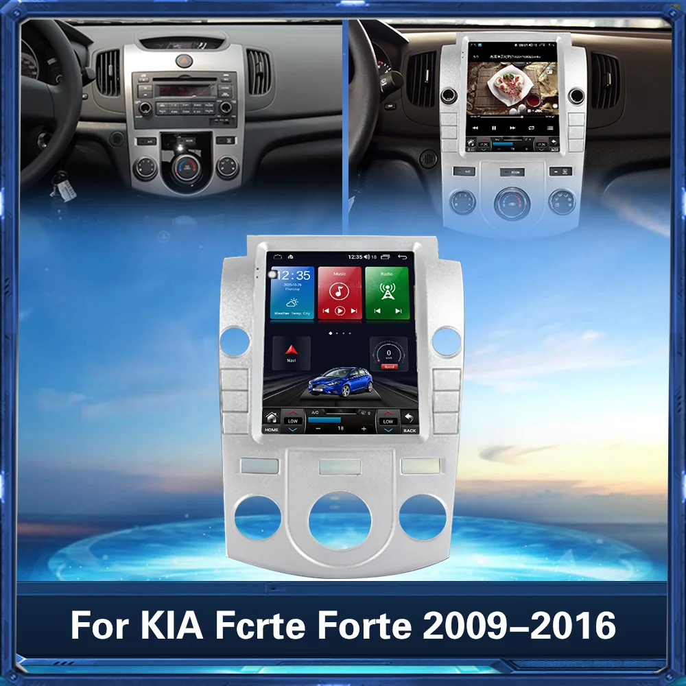 2 Din Android Car Radio Stereo Receiver Manual For Kia Fcrte Forte