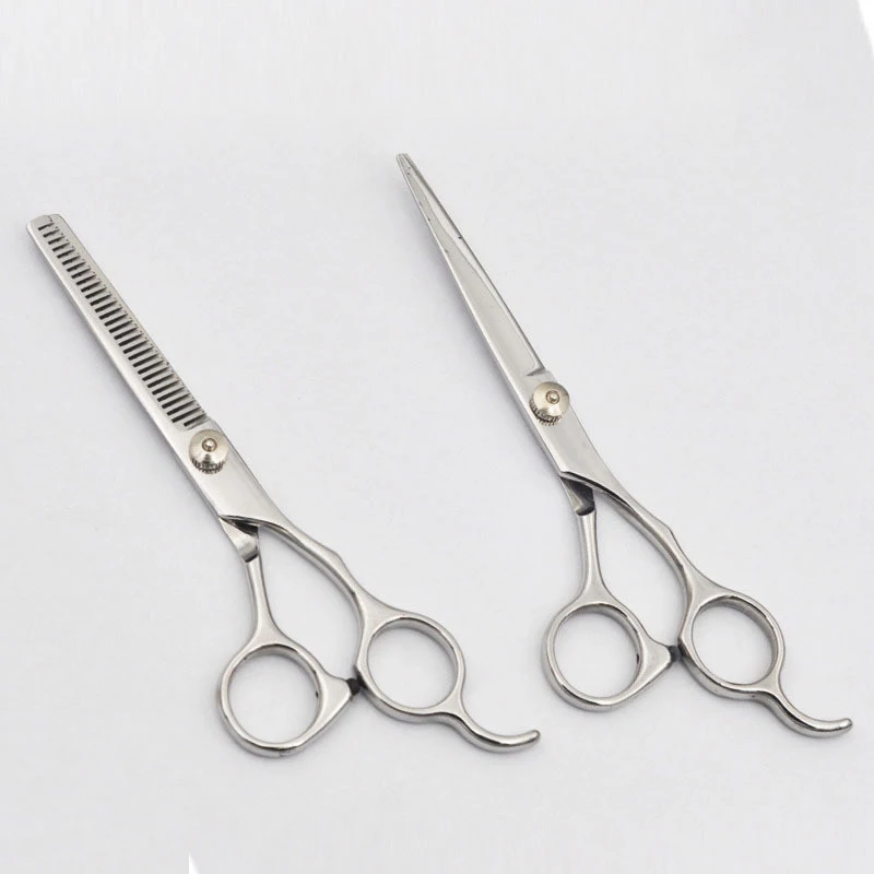 

Professional 6.0 Inch 4cr Hair Scissors Cutting Barber Makas Hair Scissor Salon Scisors Thinning Shears Hairdressing Scissors