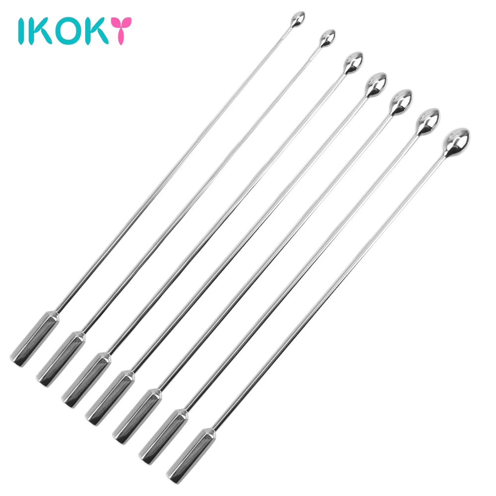 6-12mm Metal Urethral Souding Catheter Dilator Penis Plug Sounds Adults Games Sex Toys for Men