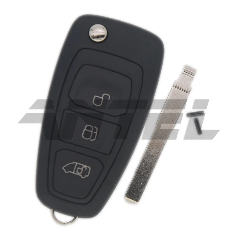 Antel для Ford Transit/Transit Custom дистанционный брелок BK2T-15K601-AA/AB/AC 434 МГц 63+ чип без ключа
