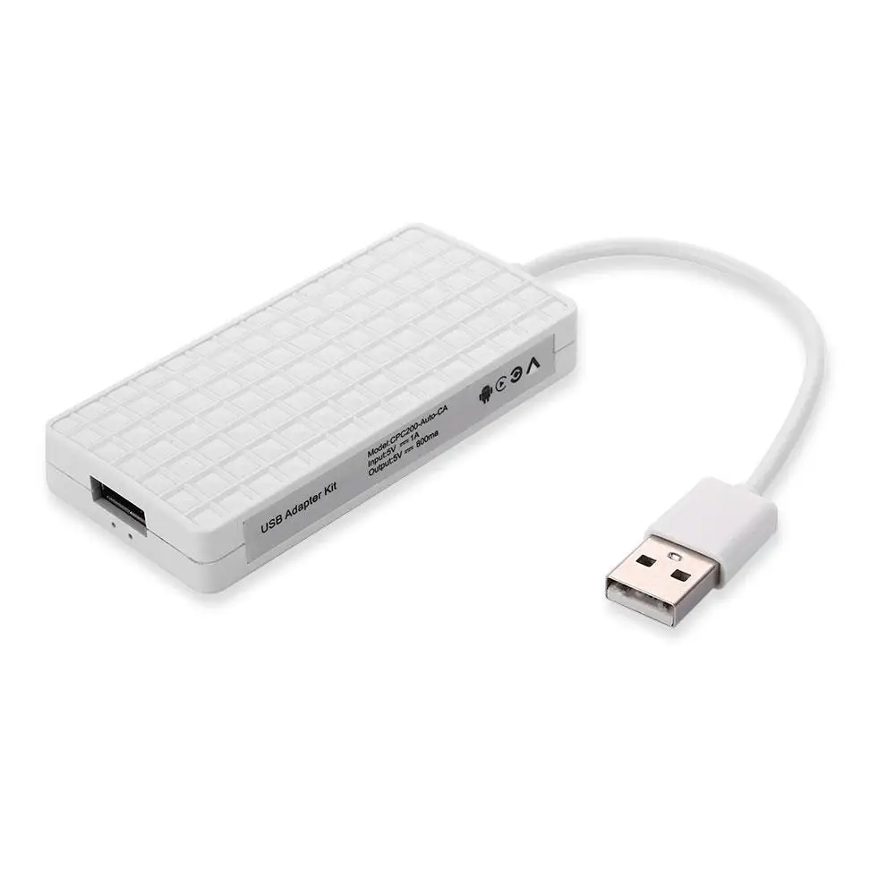 Smart Auto USB Link Dongle Carlink Dongle Link Dongle поддерживает навигационный плеер gps черный Универсальный - Название цвета: White