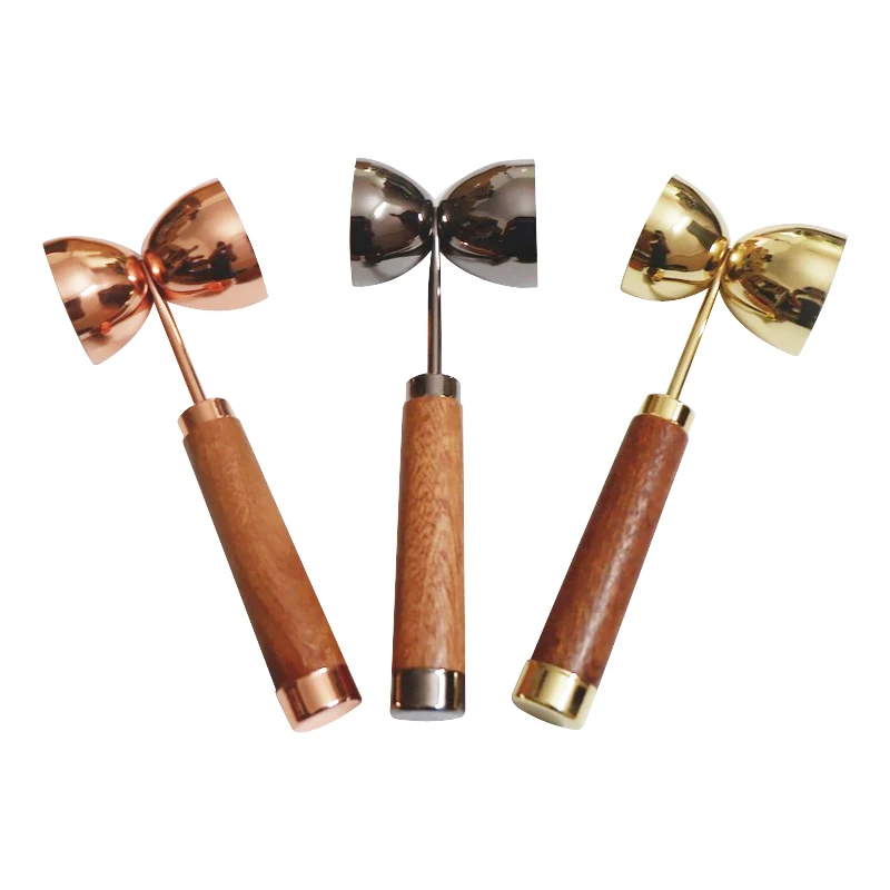 30/60ml Hammer Jigger Bar Cocktail Double jigger measure with a handle