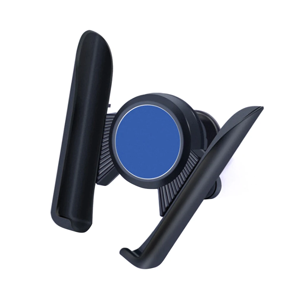 Blue 360 Вращающийся держатель для телефона в Автомобиле вентиляционное крепление подставка для телефона Серебряная подставка для мобильного телефона аксессуары для автомобиля - Цвет: Blue