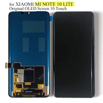 

Original LCD Screen For Xiaomi Mi Note 10 Lite Amoled Display 10 Touch Screen Replacement Tested Phone LCD Display Assembly