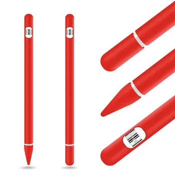 

Colorful Silicone Compatible For Apple Pencil 1st Cover Case Compatible For iPad Tablet Touch Pen Stylus Sleeve Skin Protector