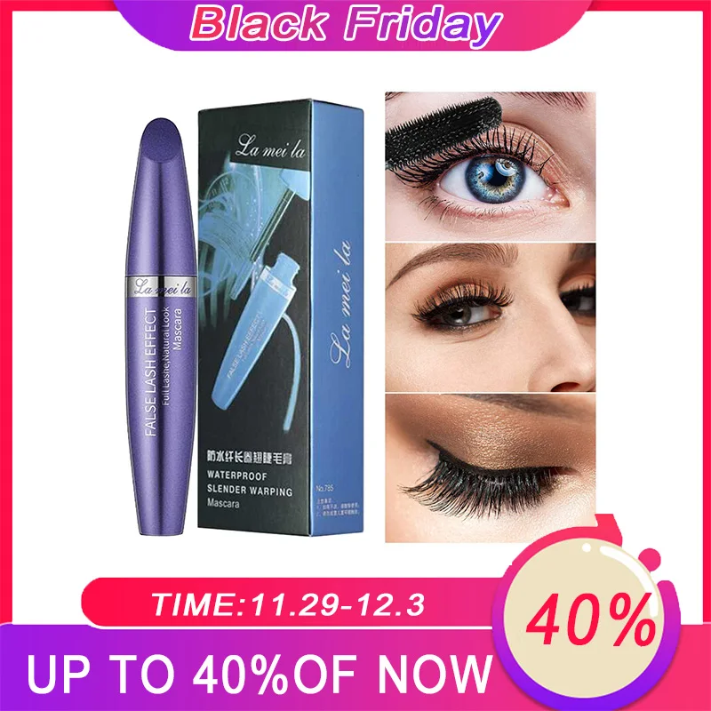 1 шт. Черная тушь для ресниц Водостойкая | Красота и здоровье