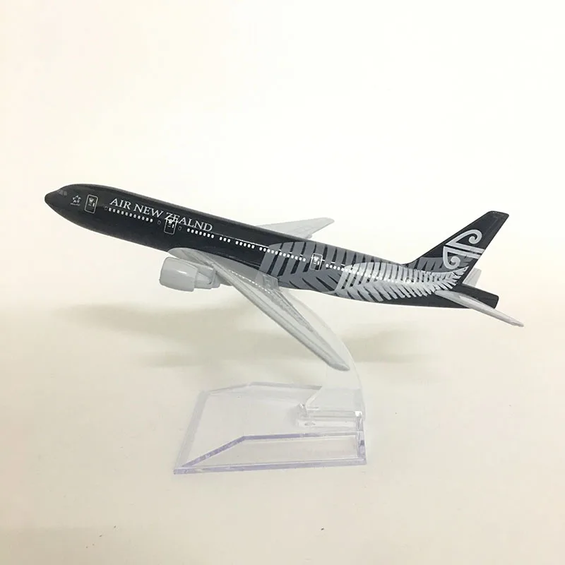 JASON tutú-avión aéreo de 16cm, modelo de avión de Nueva Zelanda B777 Boeing, modelo de avión de Metal fundido a presión, escala 1:400, B747