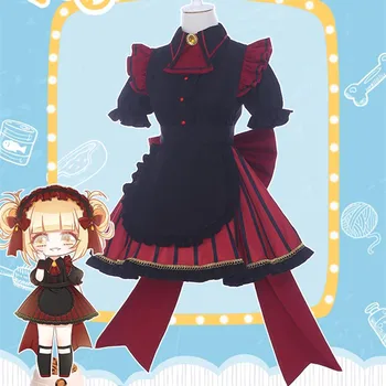 

Free Shipping Cosplay Costume My Hero Academia Boku no Hero Academia Himiko Toga Uniform Dress Anime Halloween