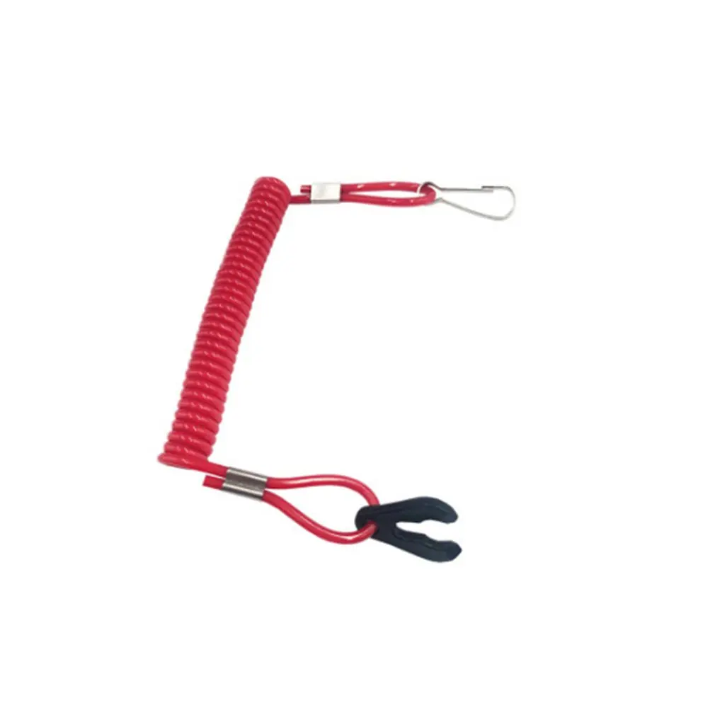 Mercury Tohatsu Marine Outboard Boat Motor Kill Switch Key Rope Safety Lanyard