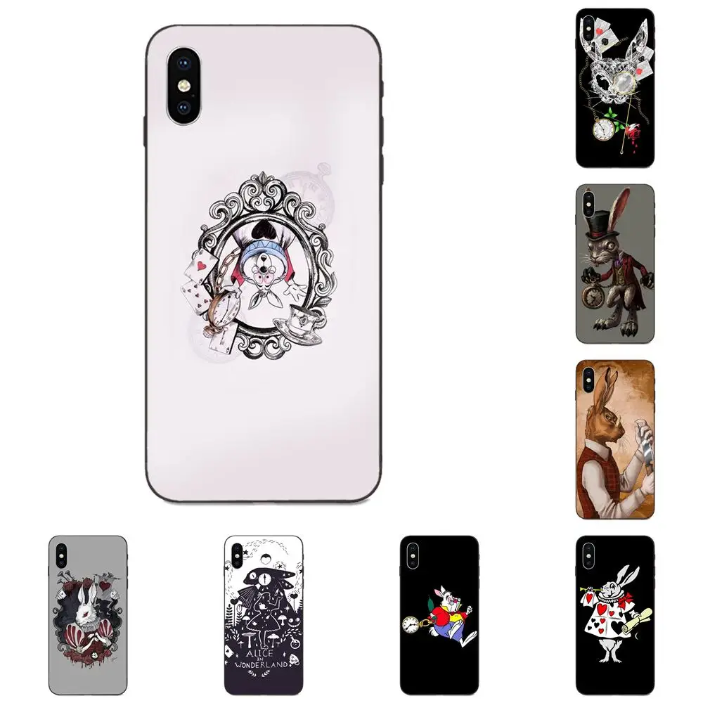 Rabbit Alice In Wonderlandus For Huawei Honor 5A 6A 6C 7A 7C 7X 8A 8C 8X 9 10 P8 P9 P10 P20 P30 Mini Lite Plus TPU Case Cover | Мобильные