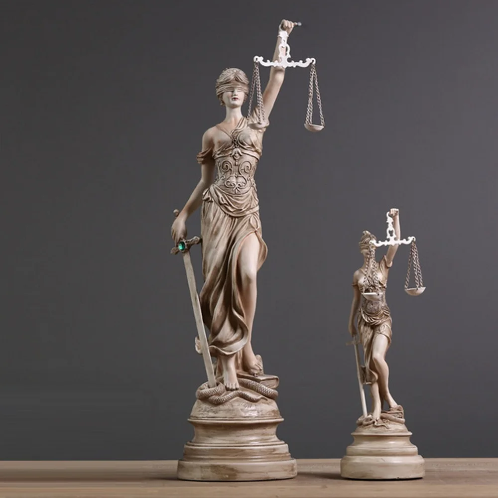 Песчаник греческая статуя Themis украшение дома аксессуары песчаник Греческая