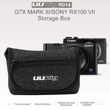 UURig R014 sac pour appareil photo étui de protection de transport sac de rangement pour Sony RX100 VII Canon G7X Mark III Point & Shoot accessoires pour appareil photo 