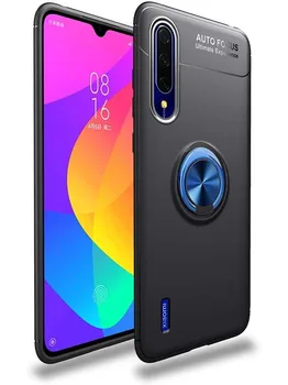 

Silicone Case with Ring for Xiaomi My 9 Lite Black