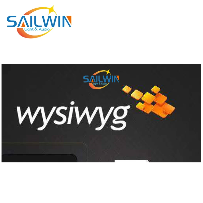 SAILWIN сценический свет WYSIWYG R40 ключ английская версия 40 R40 собака Преформа зашифрованная собака освещение Театральная сцена место представления