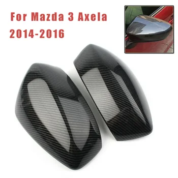 

Car Rearview mirror cover Decoration Parts Trim For Mazda 3 Axela 2014-2016