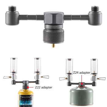 

Aluminum Alloy Outdoor Camping American standard and MAPP Gas Cylinder Cartridge Converter Gas Stove IPE Adapter