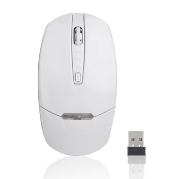 

2.4G Optical Shine Mini Wireless Mouse Rechargeable Ultra-Thin Mute USB Optical Ergonomic Gaming Mouse Notebook Computer