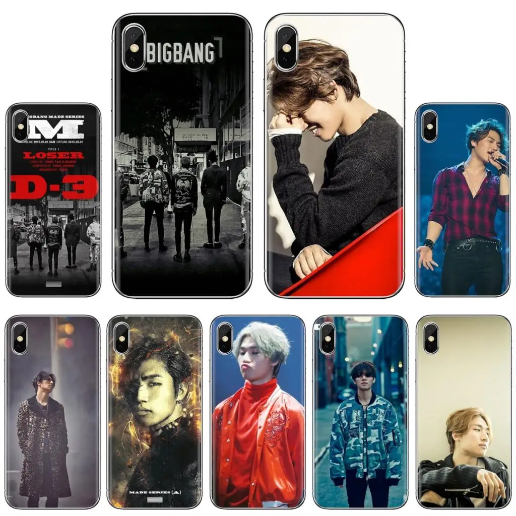 K-POP Bigbang DaeSung мягкий чехол для телефона Samsung Galaxy A10 A30 A40 A50 A60 A70 S6 Active Note 10 Plus Edge M30 |