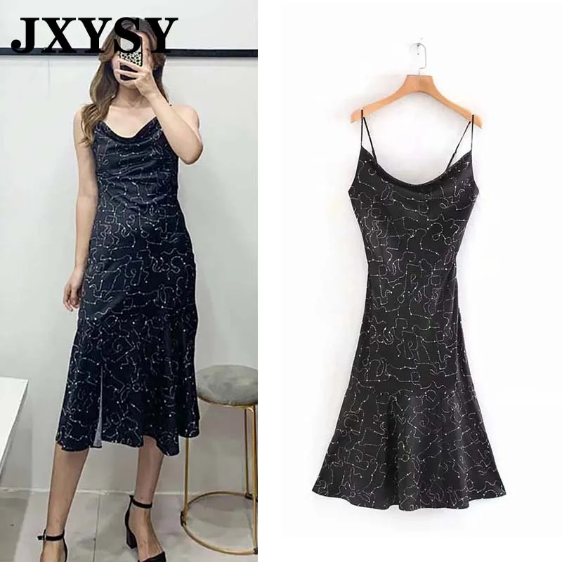 

JXYSY 2019 dress women england elegant sexy spaghetti strapless dress female vestidos de fiesta de noche women party dress