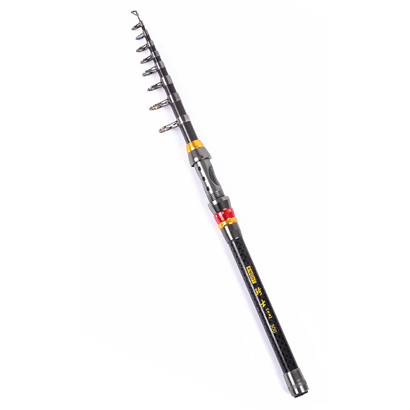 

Ultralight Travel Telescopic Fishing Rod Sea Spinning Pole Saltwater Attachment