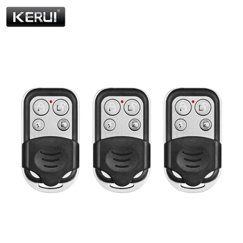 무선 GSM 경보 시스템 433MHz 경보 원격 제어 금속 경보 키 체인 원격 컨트롤러 K52/W20 경보 시스템 작업