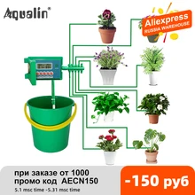 Automatische Mikro Hause Tropf Bewässerung Bewässerung Kits System Sprinkler mit Smart Controller für Garten, Bonsai Indoor Verwenden #22018