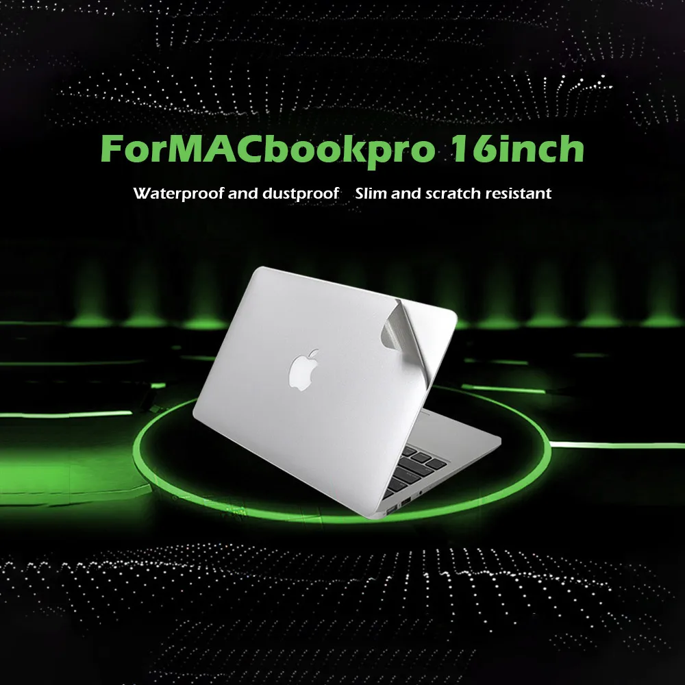 Laptop Skins For Apple MacBook Pro 16 Inch 2019 Notebook Case Waterproof Dustproof Scratch Resistant Body Protective Film | Компьютеры и