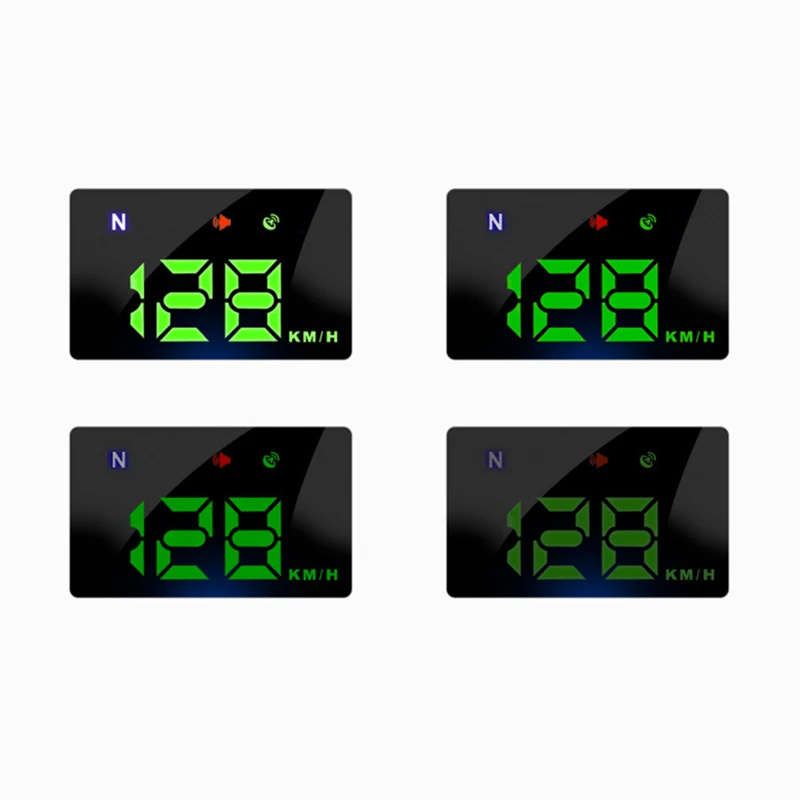  Auto Universal HUD Head Up Display GPS Navigation Satellite Überdrehzahl Warnung System Projektor A