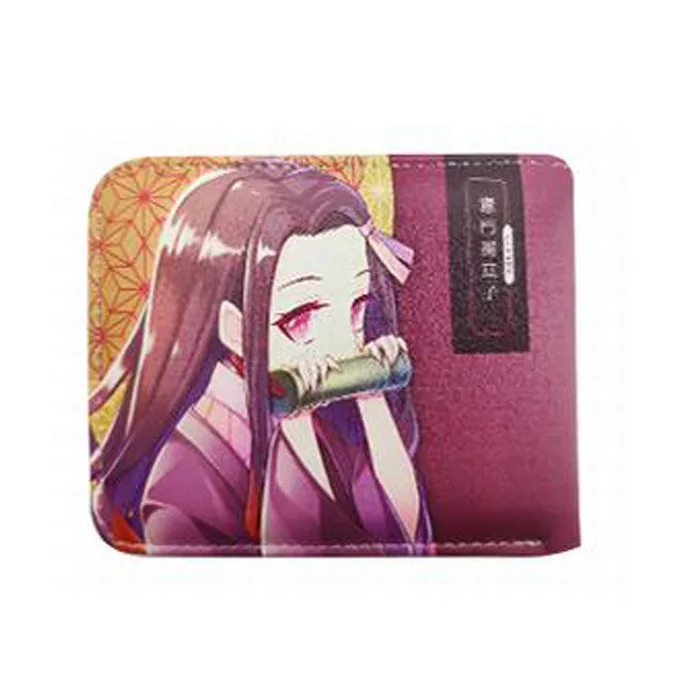 Аниме демон убийца Kimetsu No Yaiba Косплей кошелек Kamado Nezuko Косплей лучший подарок Хэллоуин реквизит коллекция поклонников подарок Прямая поставка
