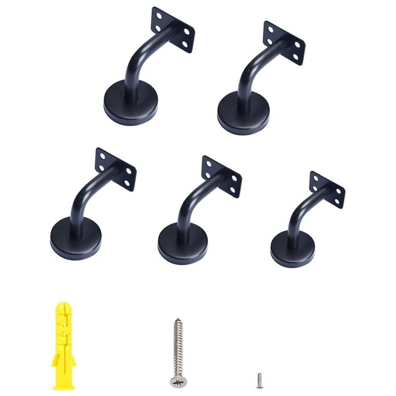 Promotion! Sturdy Handrail Bracket Solid Banister Rail Stair - 5PCS Flat Joint 60X60mm | Строительство и ремонт