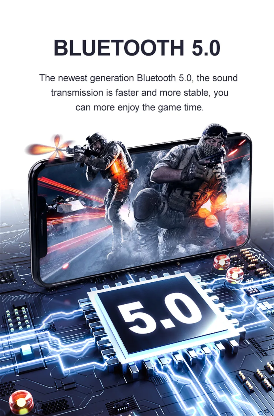 Высокое качество TWS Bluetooth 5,0 наушники стерео Бас Звук цифровой дисплей зарядный чехол Bluetooth наушники беспроводные наушники