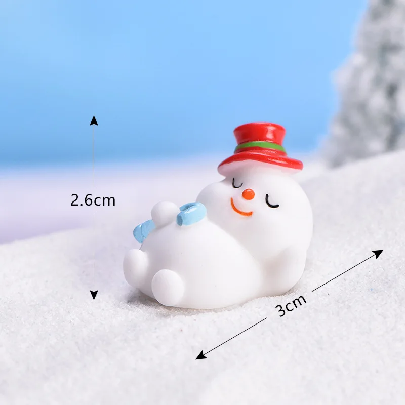 Resin Christmas Ornaments Decorations Panda Rabbit Snowman Santa Claus 1 Piece,Rabbit Ornaments,Rabbit Ornament,Ornament Crafts,Miniature Ornament,Panda Doll,Resin Ornaments,Miniature Figurines,Resin Crafts