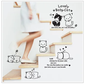 

Hot Selling Meng Hello Kitty Cartoon Wall Stickers CHILDREN'S Room Kindergarten Classroom Decorative Stickers [Ay9048]]