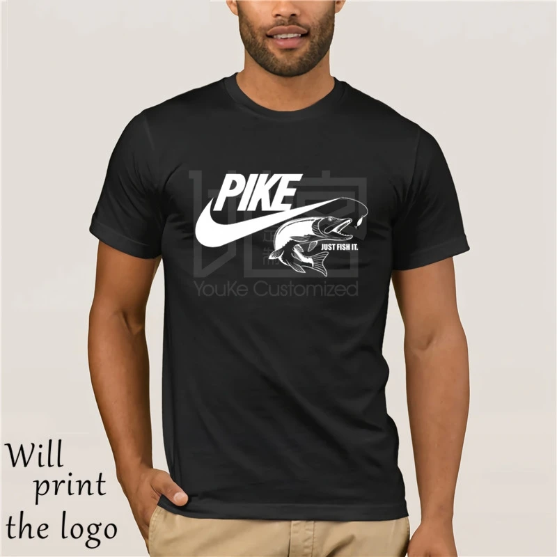 Pike Pesce Pescatore Angler T-Shirt New T Camicette Divertente Magliette e camicette Tee Nuovo Unisex Divertente di Alta T shirt
