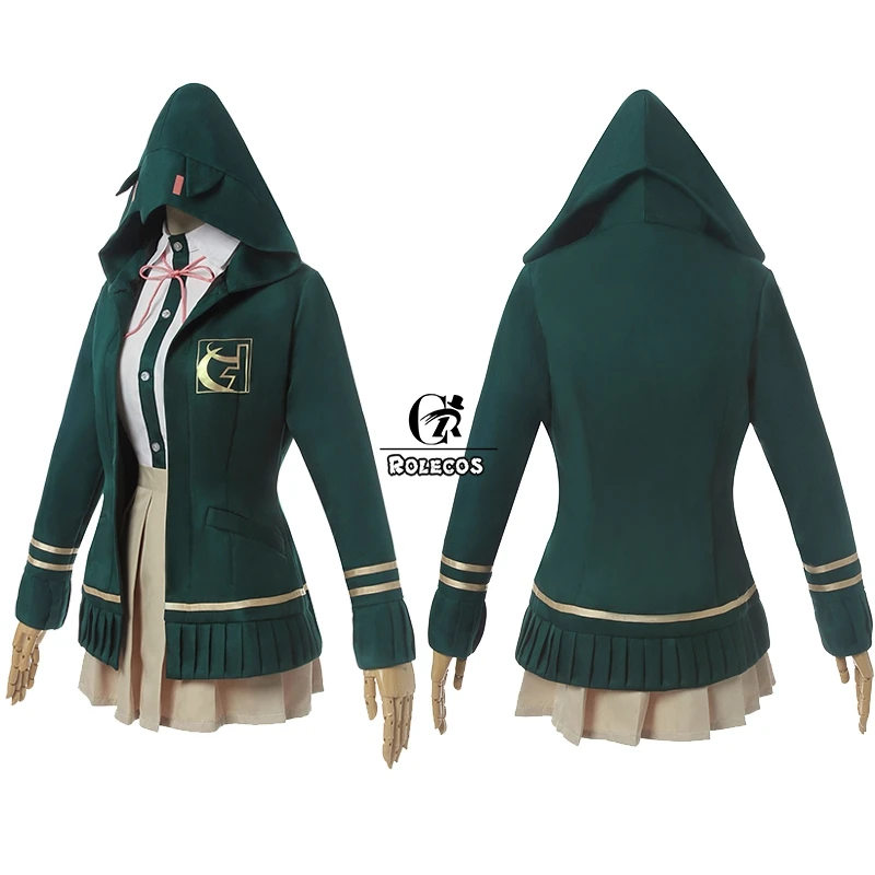 Косплей Костюм ROLECOS ChiaKi Nanami из аниме данганронпа Женский костюм для косплея