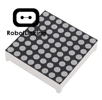 

10PCS/LOT 3MM 8X8 LED Dot Matrix Display Digital Tube Module For Arduino