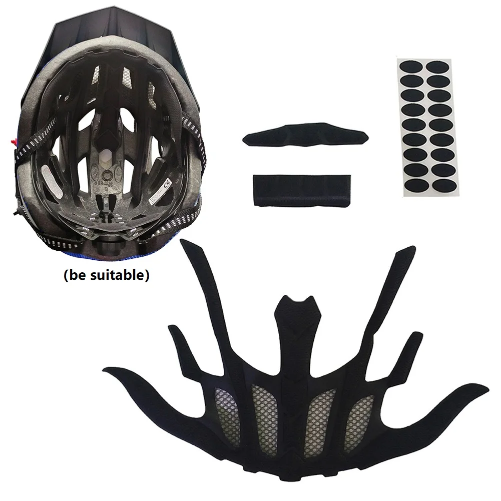 Trek Sonic Aftermarket Helmet Replacement Foam Pads Cushions Kit Bike Liner Set 