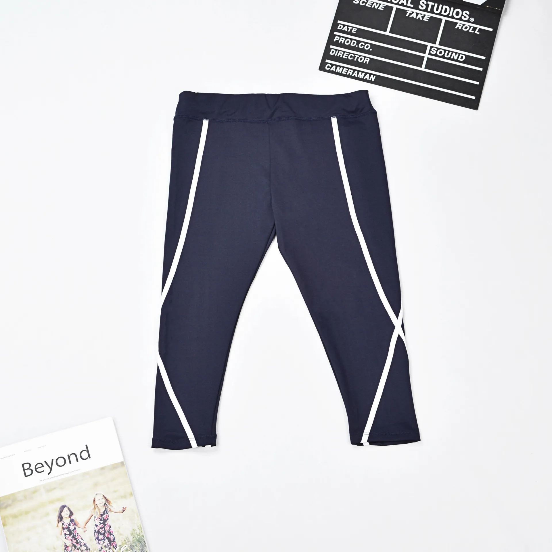 

Loose-Fit Pants Women's Athletic Pants Elasticity Leg Trousers 2018 Spring And Autumn Solid Color Japanese Style Pants