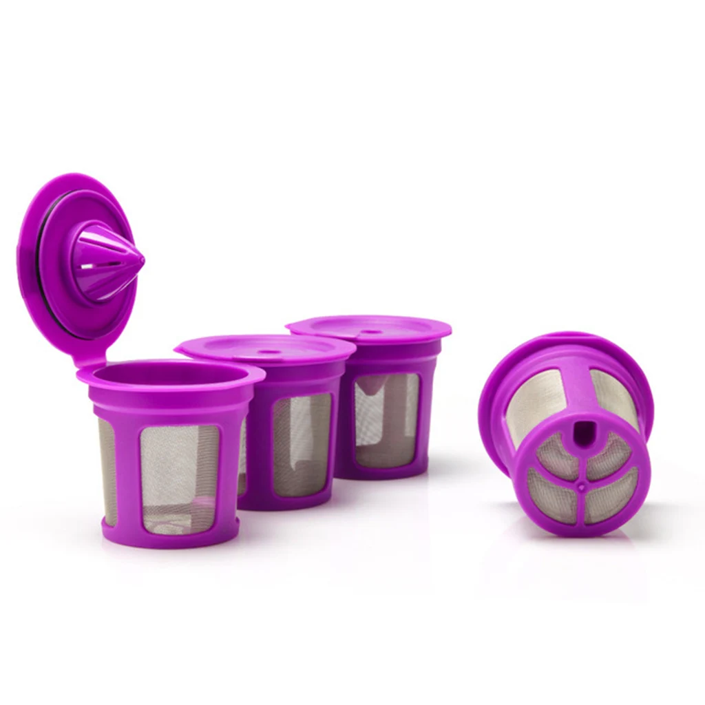 

Refillable Coffee Filter Cup Reusable Coffee Pod Filled Capsule Compatible With Keurig 2.0 1.0 K Cup Coffee Makers