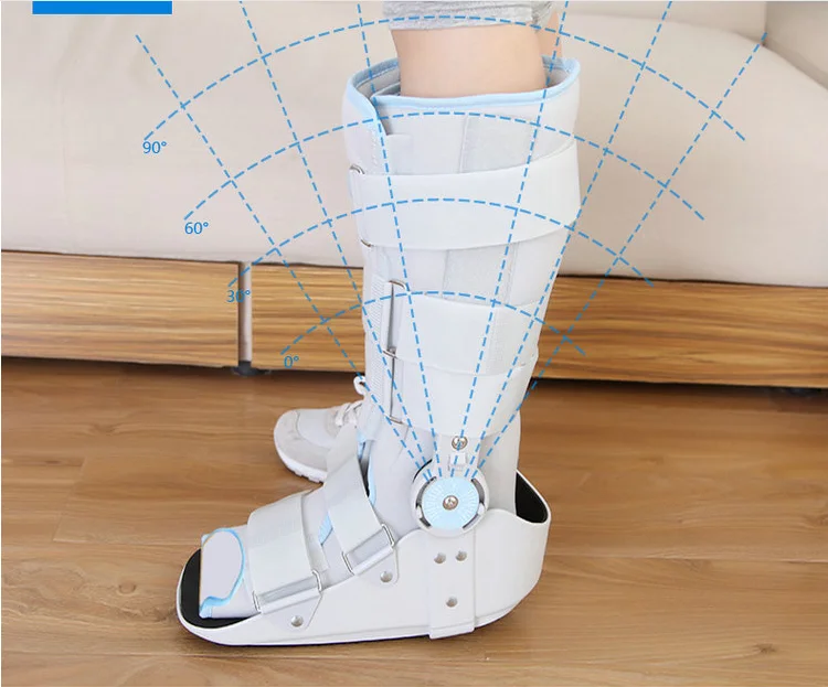 left ankle walking boot
