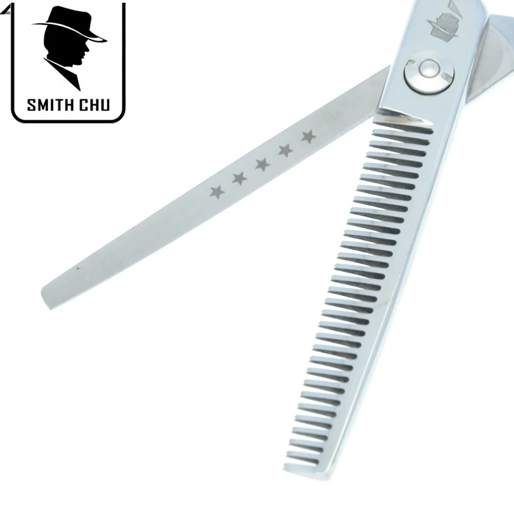 5," 6,0" Smith Chu JP440C профессиональные ножницы для резки Истончение 360 градусов вращения волос ножницы для салон парикмахерских LZS0122